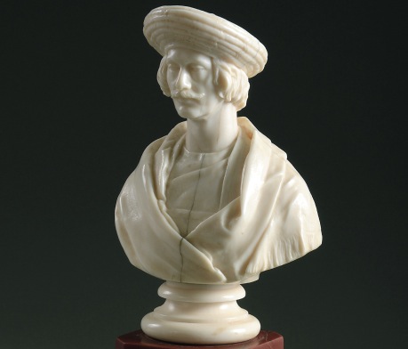 A bust which Roy actually had the patients to sit for (unlike many portraits of him). Image Source